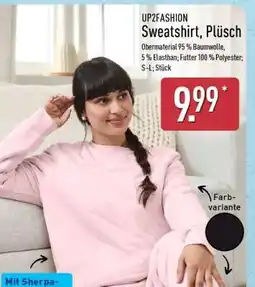 Aldi Nord UP2FASHION Sweatshirt, Plüsch Angebot