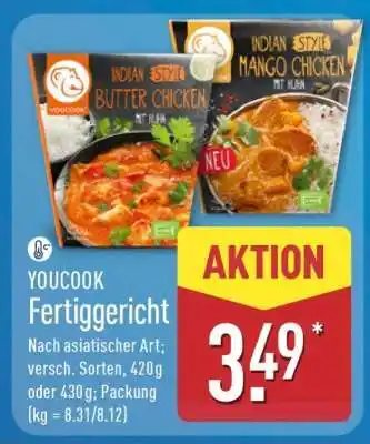 Aldi Nord YOUCOOK Fertiggericht Angebot