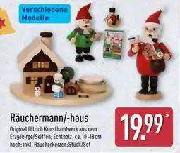 Aldi Nord Räuchermann/-haus Angebot