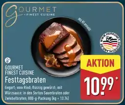 Aldi Nord GOURMET FINEST CUISINE Festtagsbraten Angebot