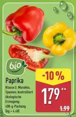 Aldi Nord Paprika Angebot