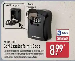 Aldi Nord WORKZONE Schlüsselsafe mit Code Angebot