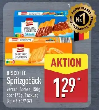 Aldi Nord BISCOTTO Spritzgebäck Angebot