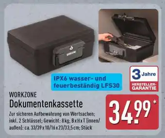 Aldi Nord WORKZONE Dokumentenkassette Angebot