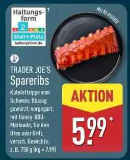 Aldi Nord TRADER JOE'S Spareribs Angebot
