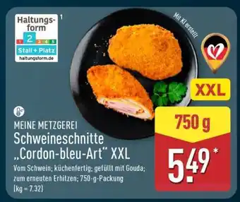 Aldi Nord Schweineschnitte „Cordon-Bleu-Art“ XXL Angebot