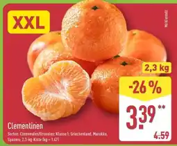 Aldi Nord Clementinen Angebot