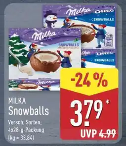 Aldi Nord Milka Snowballs Angebot