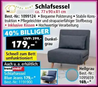 Norma Schlafsessel Angebot