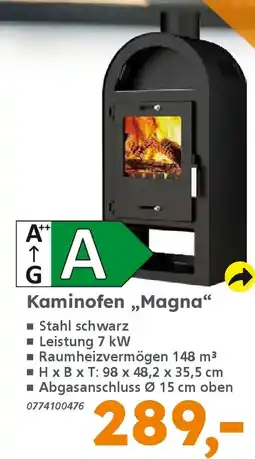 Globus Baumarkt Kaminofen,,Magna" Angebot