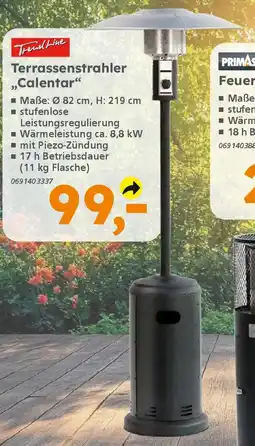 Globus Baumarkt TrendLine Terrassenstrahler ,,Calentar" Angebot