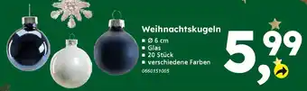 Globus Baumarkt Weihnachtskugeln Angebot