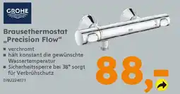 Globus Baumarkt GROHE Brausethermostat „Precision Flow" Angebot