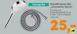 Globus Baumarkt hansgrohe Handbrause-Set ,Crometta Vario" Angebot