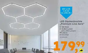 Globus Baumarkt LED Deckenleuchte ,,Premium Line Aero" Angebot