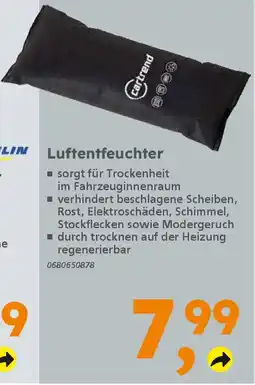 Globus Baumarkt cartrend Luftentfeuchter Angebot