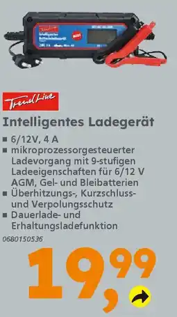 Globus Baumarkt TrendLine Intelligentes Ladegerät Angebot