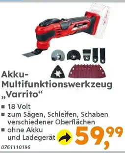 Globus Baumarkt Einhell Akku- Multifunktionswerkzeug ,Varrito❝ Angebot