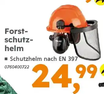 Globus Baumarkt Forstschutzhelm Angebot
