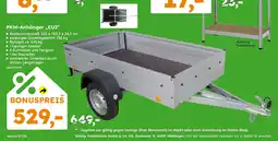Globus Baumarkt PKW-Anhänger „EU2" Angebot