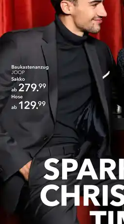 Peek & Cloppenburg Hamburg JOOP Baukastenanzug Sakko Angebot