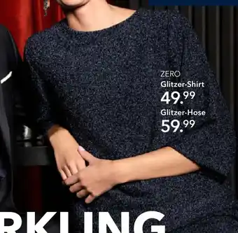 Peek & Cloppenburg Hamburg ZERO Glitzer-Shirt Angebot