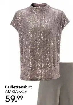 Peek & Cloppenburg Hamburg AMBIANCE Paillettenshirt Angebot