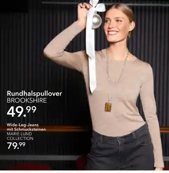 Peek & Cloppenburg Hamburg BROOKSHIRE Rundhalspullover Angebot