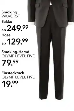 Peek & Cloppenburg Hamburg WILVORST Smoking Hose Angebot