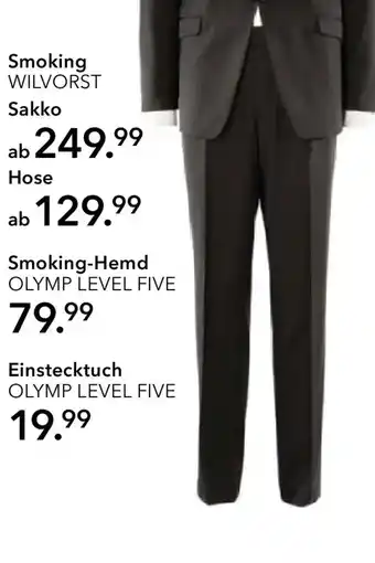 Peek & Cloppenburg Hamburg WILVORST Smoking Hose Angebot