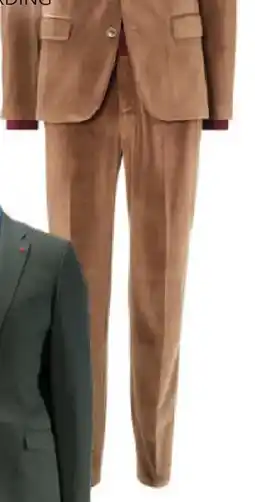 Peek & Cloppenburg Hamburg BENVENUTO Samt-Baukastenanzug Hose Angebot