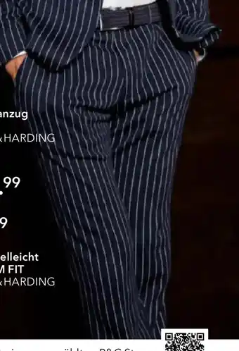 Peek & Cloppenburg Hamburg FINSHLEY & HARDING LONDON Baukastenanzug SLIM FIT Hose Angebot