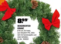 OBI Dekorierter kranz Angebot