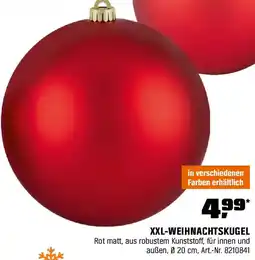 OBI Xxl-weihnachtskugel Angebot