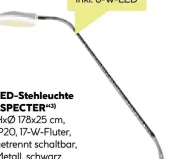 BayWa Flector LED-Stehleuchte Kristin Angebot