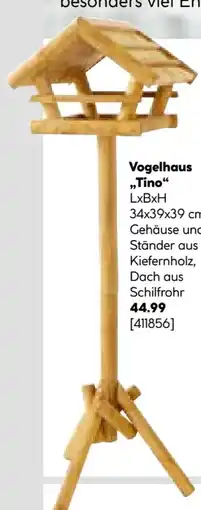 BayWa Vogelhaus Tino Angebot