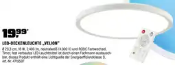 OBI Led-deckenleuchte „velion" Angebot