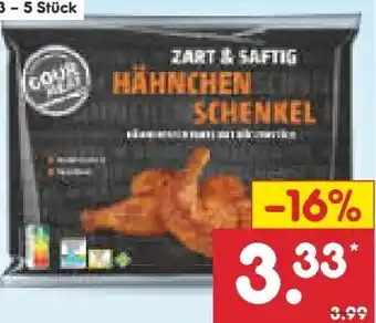 Netto Marken-Discount Gourmeat Hähnchenschenkel Angebot
