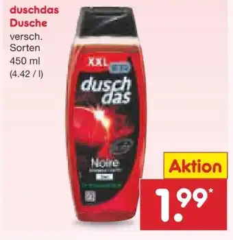 Netto Marken-Discount Duschdas Dusche Angebot