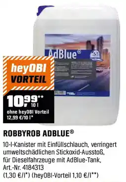 OBI Robbyrob adblue Angebot