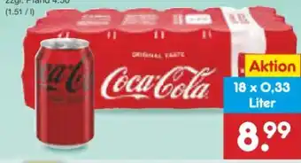 Netto Marken-Discount Coca-Cola Cola Angebot