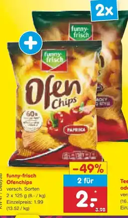 Netto Marken-Discount Funny Frisch Ofen Chips Angebot