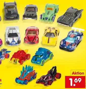 Netto Marken-Discount Hot Wheels Fahrzeuge 1:64 Angebot