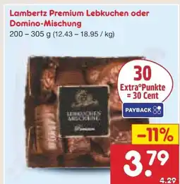 Netto Marken-Discount Henry Lambertz Premium Lebkuchen-Mischung Angebot