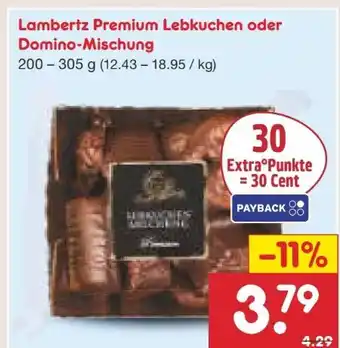 Netto Marken-Discount Henry Lambertz Premium Lebkuchen-Mischung Angebot
