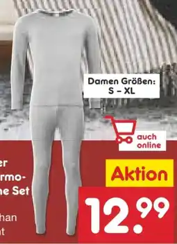 Netto Marken-Discount Spirit of Colours Damen Thermounterwäsche-Set Angebot