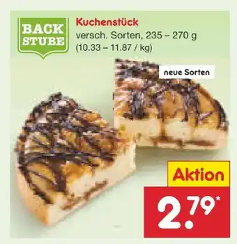 Netto Marken-Discount Netto Backstube Kuchenstück Angebot