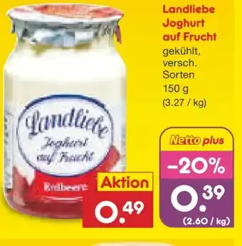 Netto Marken-Discount Landliebe Joghurt Angebot