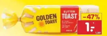 Netto Marken-Discount Golden Toast Buttertoast Angebot