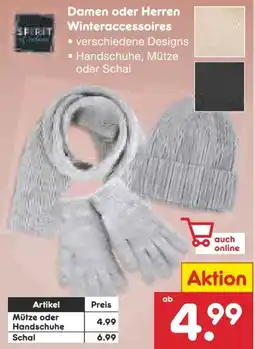 Netto Marken-Discount Spirit of Colours Damen Mützen Angebot